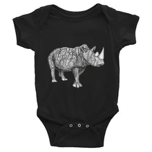 Load image into Gallery viewer, Twisted City Global Kids “Rhino” infant bodysuits