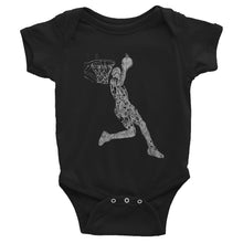 Load image into Gallery viewer, Twisted City Global Kids “Dunk” Infant Bodysuit