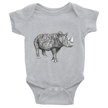 Load image into Gallery viewer, Twisted City Global Kids “Rhino” infant bodysuits