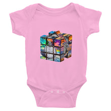 Load image into Gallery viewer, Twisted City Global Kids “cube” Infant Bodysuit