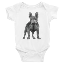 Load image into Gallery viewer, Twisted City Global Kids “Frenchie” Infant Bodysuit