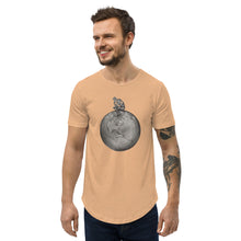 Load image into Gallery viewer, Twisted City Global “Man on top of world” Curved Hem T-Shirt