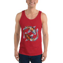 Load image into Gallery viewer, Twisted City Global “Koi” Unisex Tank Top