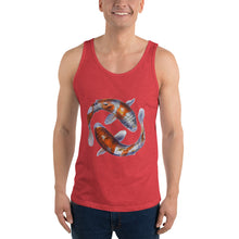 Load image into Gallery viewer, Twisted City Global “Koi” Unisex Tank Top