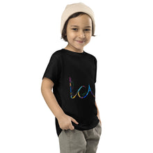 Load image into Gallery viewer, Twisted City Global Kids “Love Cures All” Toddler Short Sleeve Tee