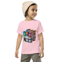 Load image into Gallery viewer, Twisted City Global Kids “Cube” Toddler Short Sleeve Tee
