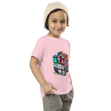 Load image into Gallery viewer, Twisted City Global Kids “Cube” Toddler Short Sleeve Tee
