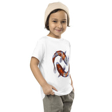 Load image into Gallery viewer, Twisted City Global Kids “Koi” Toddler Short Sleeve Tee