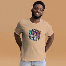 Load image into Gallery viewer, Twisted City Global “Cube Game” Unisex t-shirt
