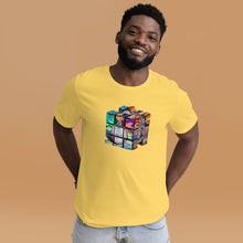Load image into Gallery viewer, Twisted City Global “Cube Game” Unisex t-shirt