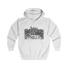 Load image into Gallery viewer, Twisted City Global “So Philly” Unisex Full Zip Hoodie