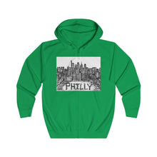 Load image into Gallery viewer, Twisted City Global “So Philly” Unisex Full Zip Hoodie
