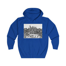 Load image into Gallery viewer, Twisted City Global “So Philly” Unisex Full Zip Hoodie