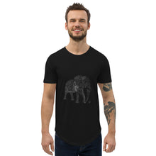 Load image into Gallery viewer, Twisted City Global signature "Elephant" Curved Hem T-Shirt