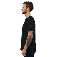 Load image into Gallery viewer, Twisted City Global Signature "Dueling Trains" Men's Curved Hem T-Shirt