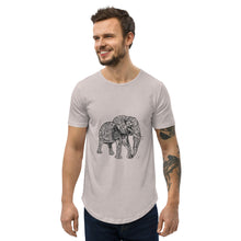 Load image into Gallery viewer, Twisted City Global signature "Elephant" Curved Hem T-Shirt