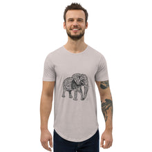 Load image into Gallery viewer, Twisted City Global signature "Elephant" Curved Hem T-Shirt