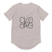 Load image into Gallery viewer, Twisted City Global "Skate" Curved Hem T-Shirt