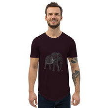 Load image into Gallery viewer, Twisted City Global signature "Elephant" Curved Hem T-Shirt