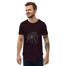 Load image into Gallery viewer, Twisted City Global signature "Elephant" Curved Hem T-Shirt