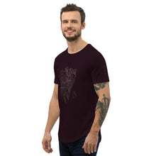 Load image into Gallery viewer, Twisted City Global Signature "Dueling Trains" Men's Curved Hem T-Shirt