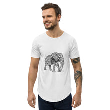 Load image into Gallery viewer, Twisted City Global signature "Elephant" Curved Hem T-Shirt