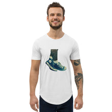 Load image into Gallery viewer, Twisted City Global "Retro" Curved Hem T-Shirt