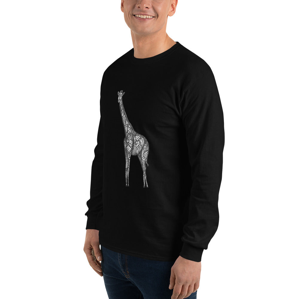 Buy Giraffe Long Sleeve Shirt for Women - UNI-T Black / XXL