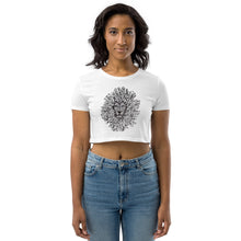 Load image into Gallery viewer, Twisted City Global Lion Organic Crop Top
