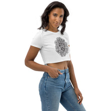 Load image into Gallery viewer, Twisted City Global Lion Organic Crop Top