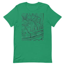 Load image into Gallery viewer, Twisted City Global Dueling Trains T-Shirt
