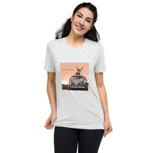 Load image into Gallery viewer, LCA 'Current Mood' Nostalgia Women's Tri-Blend T Shirt.