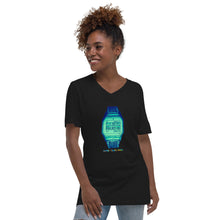 Load image into Gallery viewer, LCAxTCG 'Hard Times Pass' Hazey Blue-Green Casio V neck. Special TCG Sketch Edition.