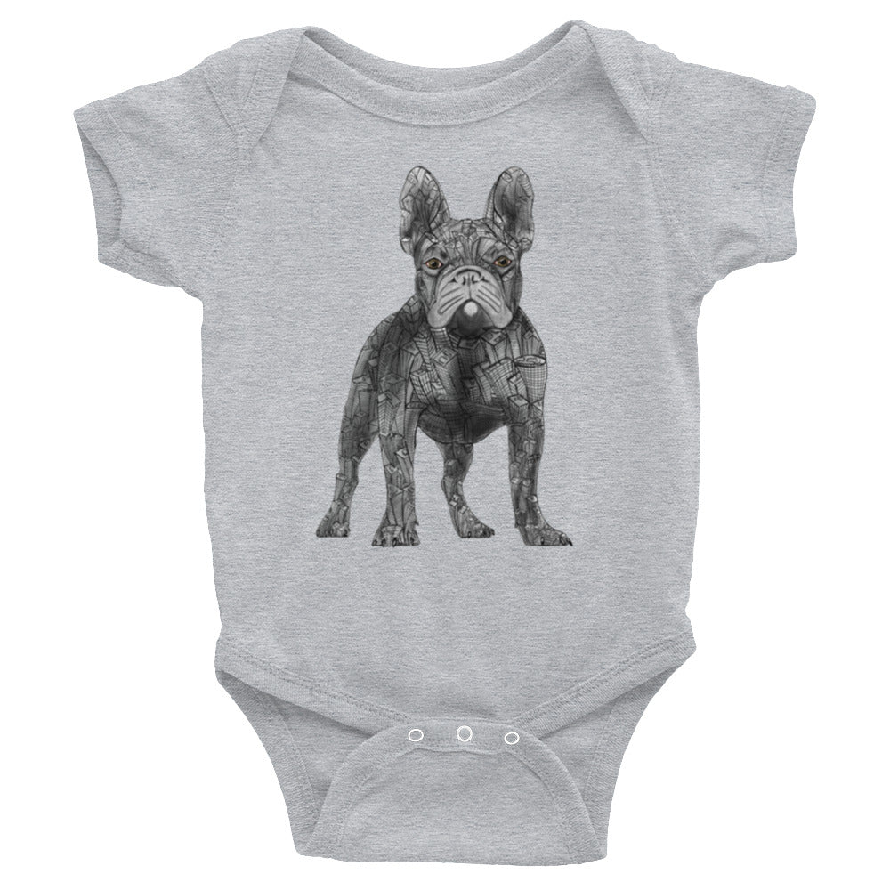 Twisted City Global Kids “Frenchie” Infant Bodysuit