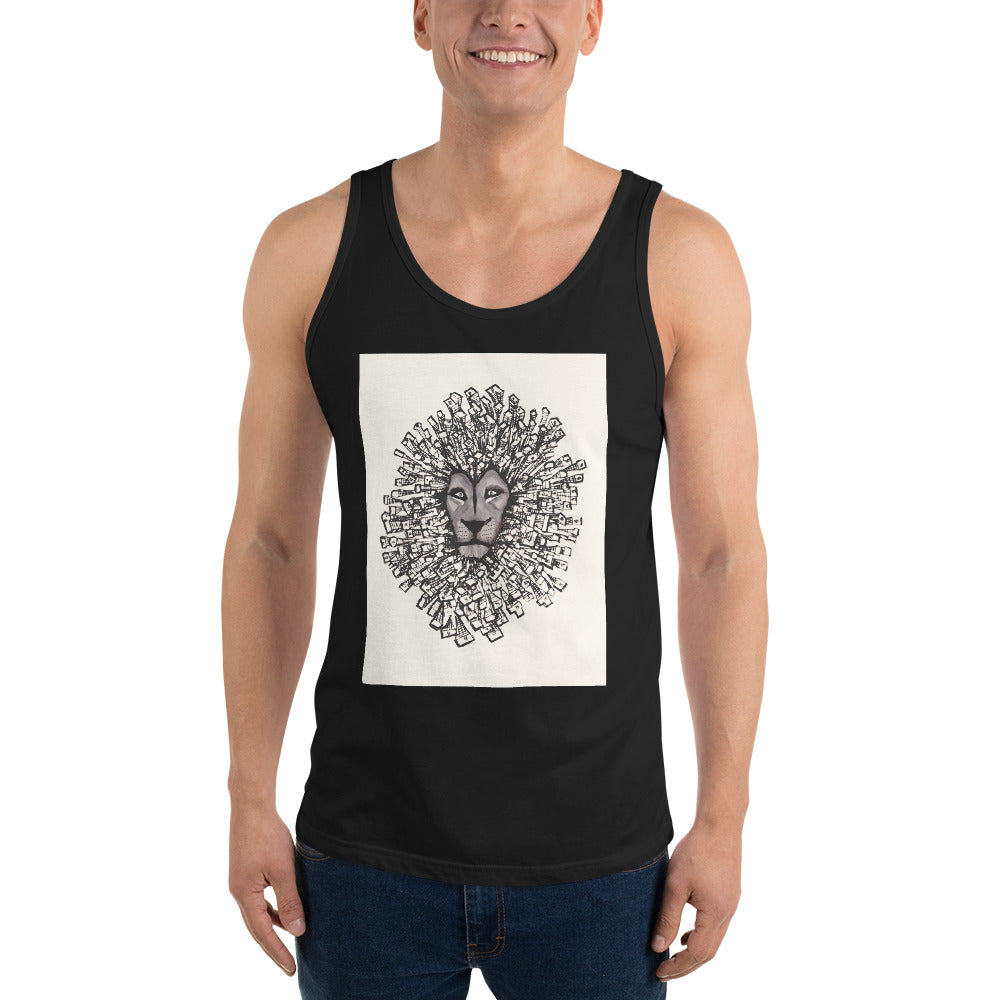 Twisted City Global “Lion” Men's Tank Top