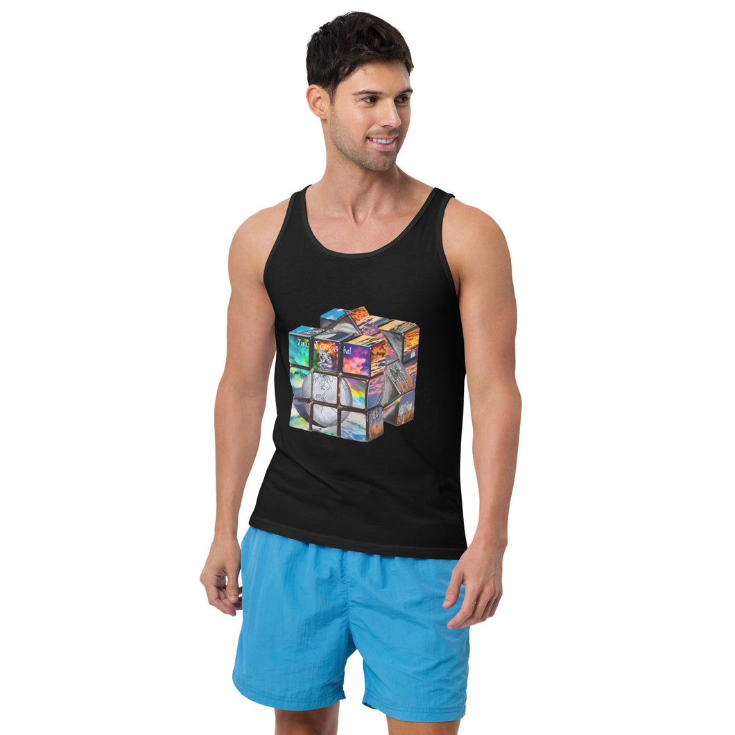 Twisted City Global “CUBE” Men's Tank Top