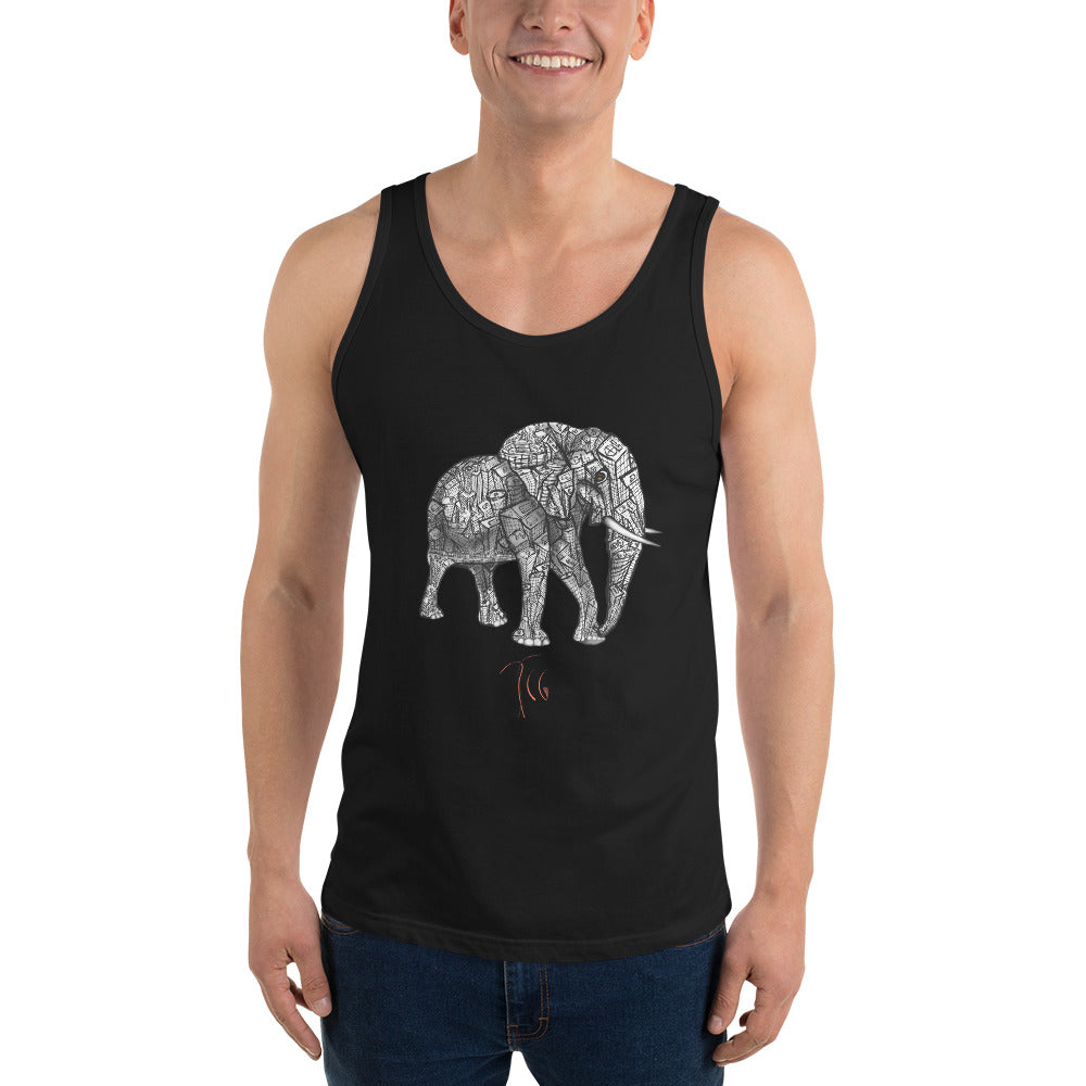 Twisted City Global “Elephant” Men's Tank Top