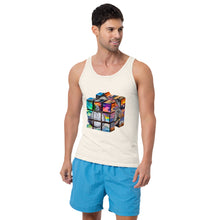 Load image into Gallery viewer, Twisted City Global “CUBE” Men&#39;s Tank Top
