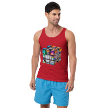 Load image into Gallery viewer, Twisted City Global “CUBE” Men&#39;s Tank Top
