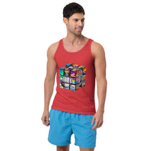 Load image into Gallery viewer, Twisted City Global “CUBE” Men&#39;s Tank Top
