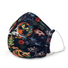 Load image into Gallery viewer, LCA ‘Floral Trip I’ Unisex Pandemic Mask
