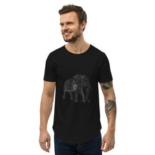 Load image into Gallery viewer, Twisted City Global signature &quot;Elephant&quot; Curved Hem T-Shirt

