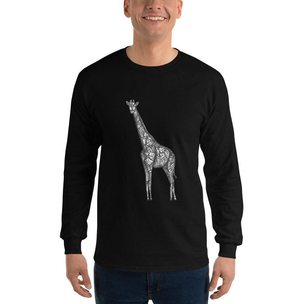 Buy Giraffe Long Sleeve Shirt for Women - UNI-T Black / XXL